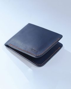 MUSHI | Handstitched Leather Horizontal Classic Wallet