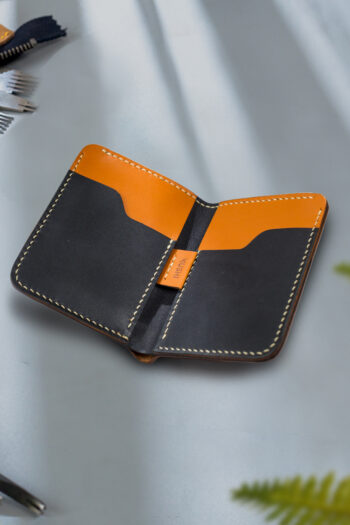 Beige vegetable-tanned leather with a heart abstract design.