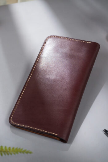 Imported genuine leather wallet with Floral Turkish Art Wallet Design in Pakistan