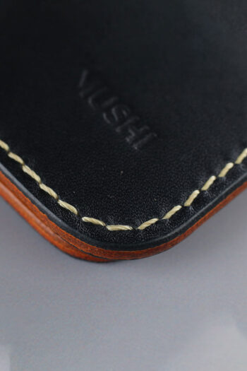 ART with Tradition on black Wallet Prepared By MUSHI