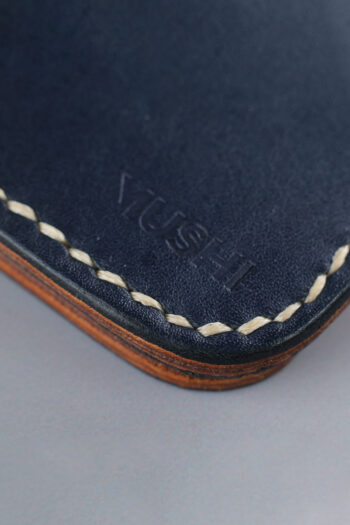 Blue Bi fold ART Wallets Prepared By MUSHI