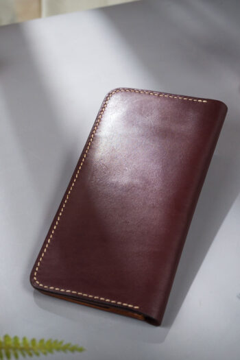 Long ART Wallets Prepared By MUSHI (burgundy)