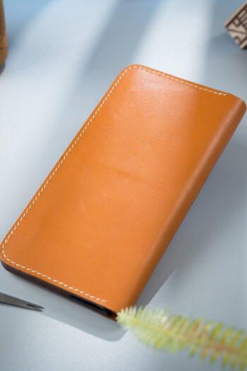 Genuine Leather full grain Leather Wallet Prepared By MUSHI