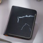 Genuine Leather horse Art Wallet Prepared By MUSHI