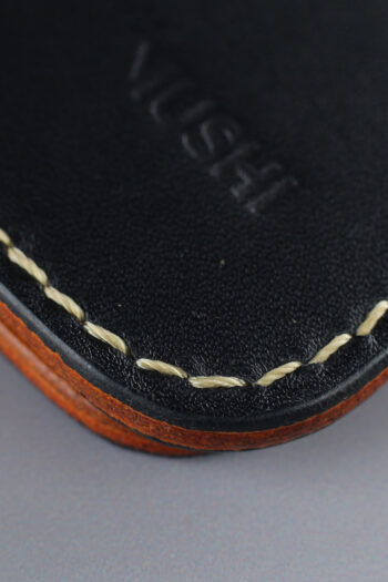 Saddle Stitched with Bees Wax Thread